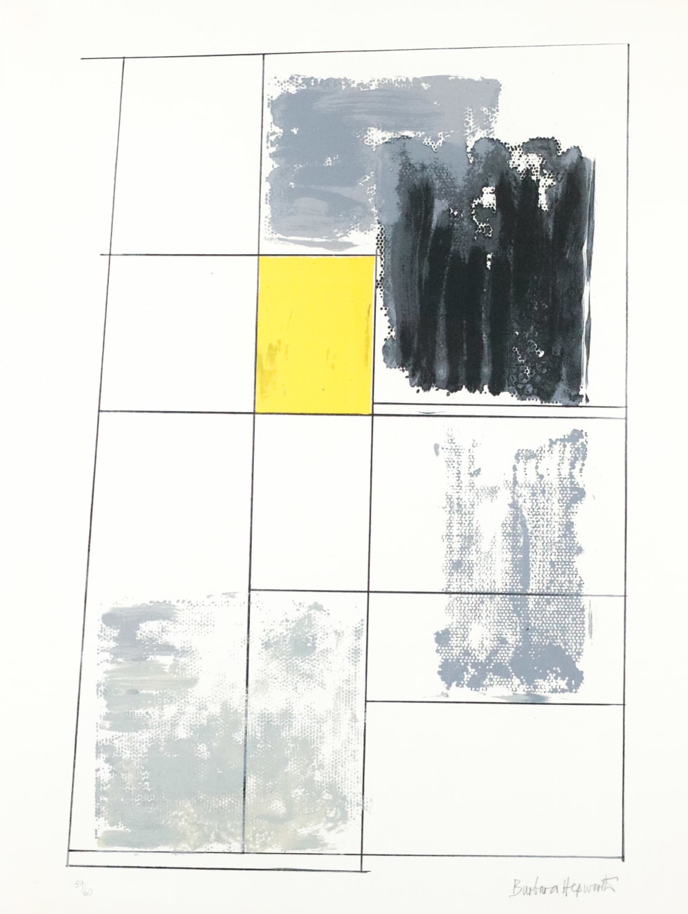 Dulwich College Secret Bid Auction 2025, Lot 70: Barbara Hepworth - Assembly of Square Forms, 1970