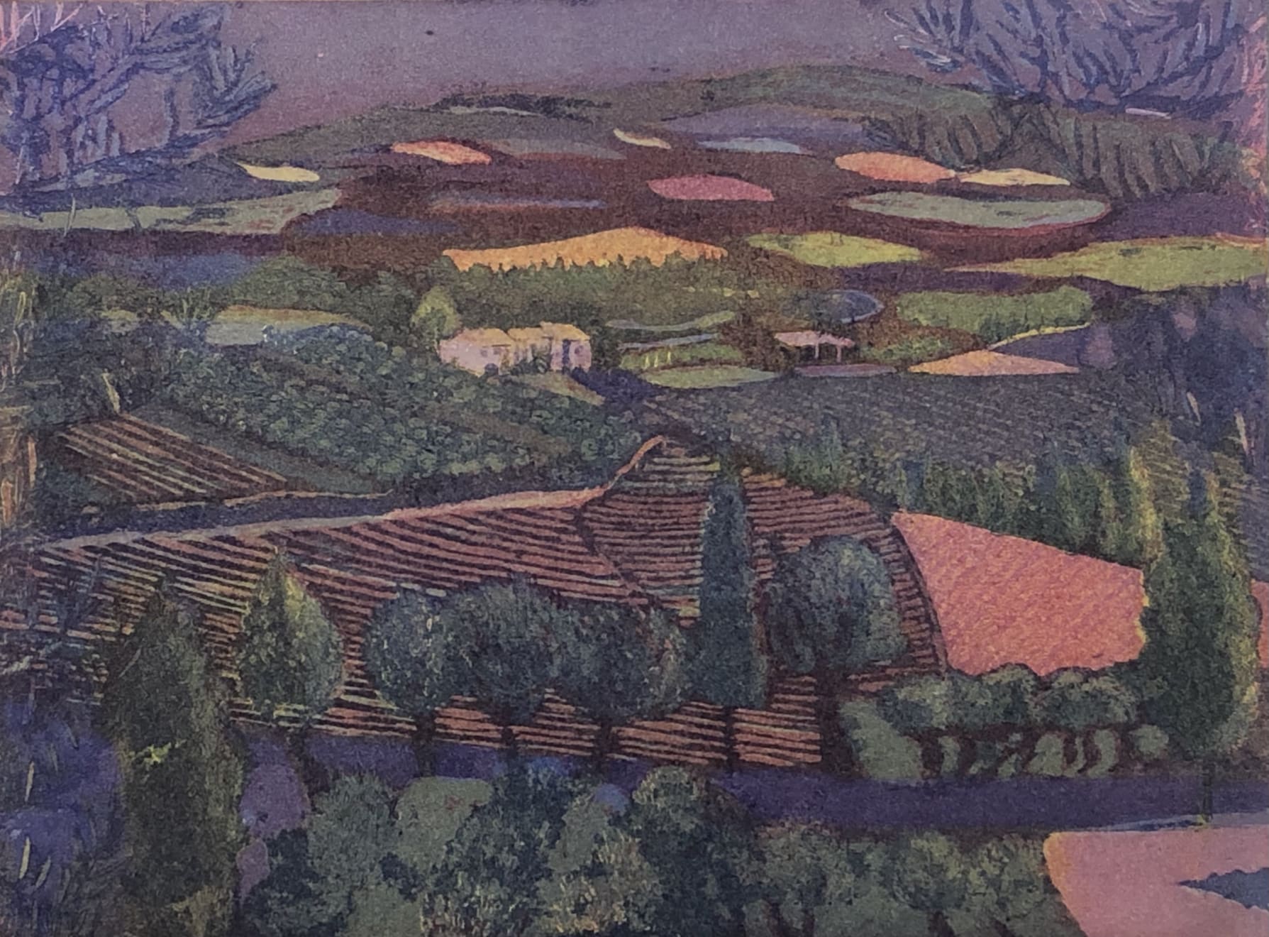 Christmas Auction 2021, LOT 111: Karen Keogh - Tuscan Twilight, 2020