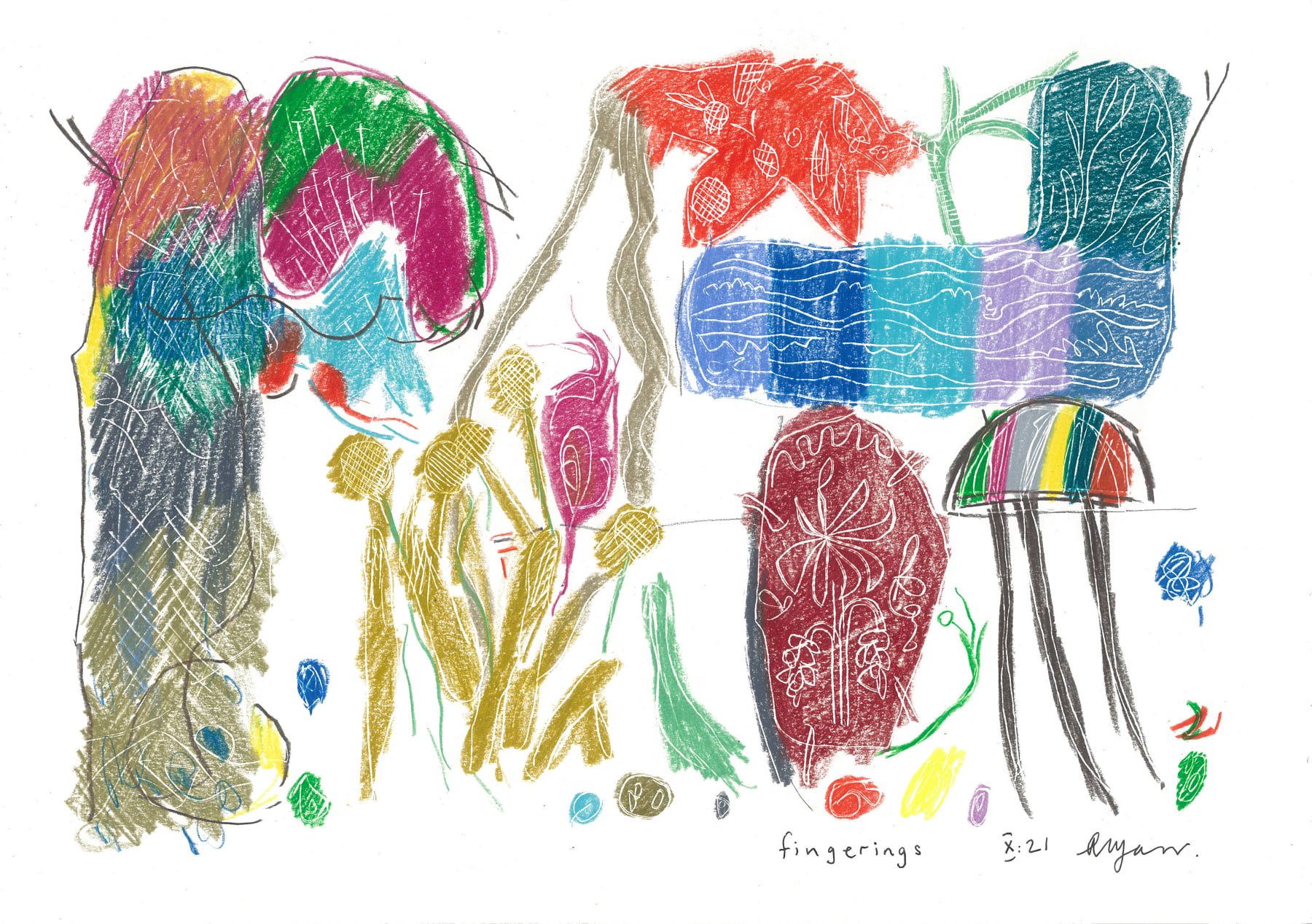 Andrew Marr, Fingerings X:21, 2021