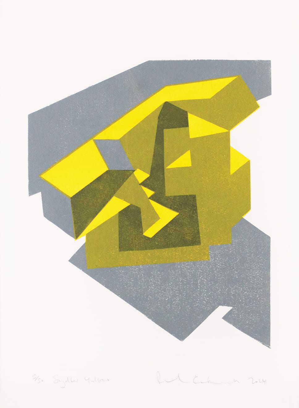 Paul Catherall, Sydler Yellow, 2024