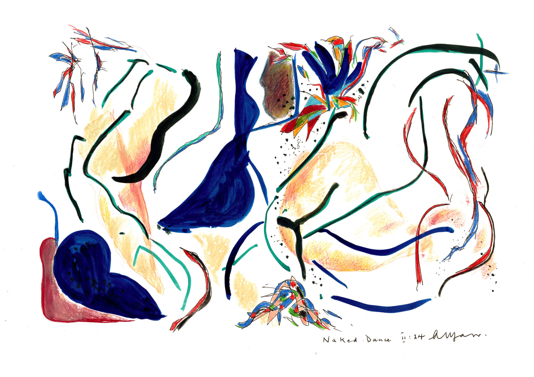 Andrew Marr, Naked Dance II:24, 2024