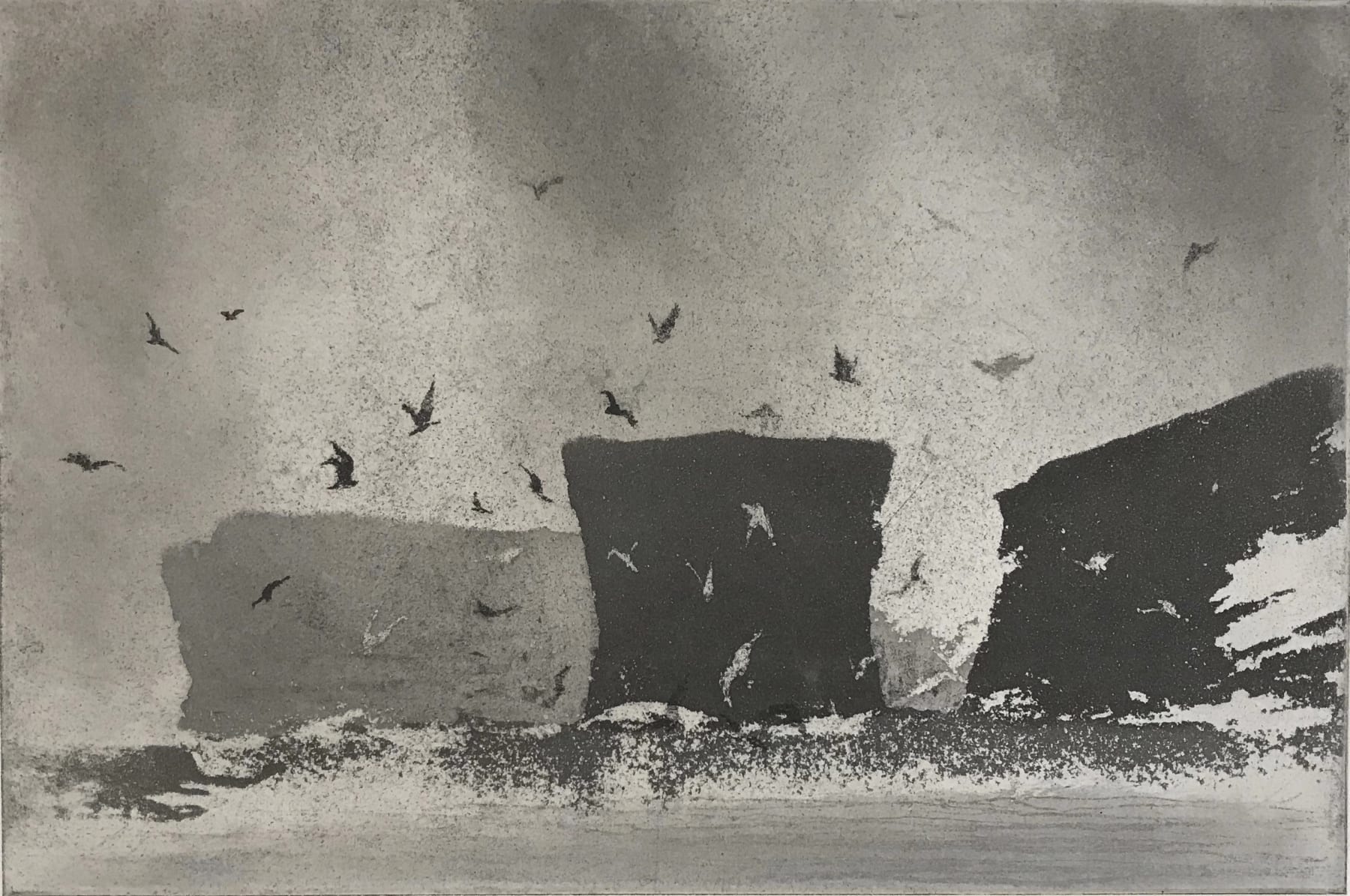 Norman Ackroyd, The Anvil, 2018