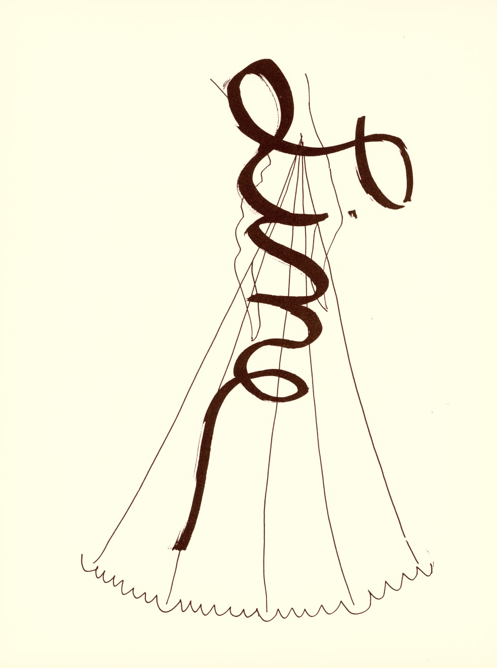 Man Ray, L - Line, 1948