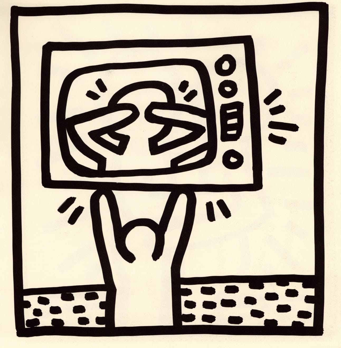 Keith Haring, Coloring Book XXVII, 1982