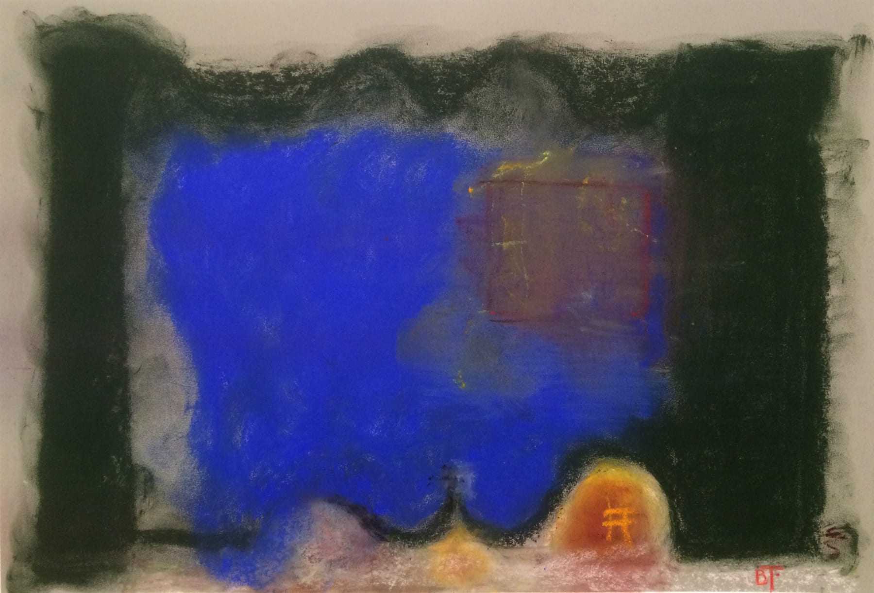 Barrington Tobin, Sonnets to Orpheus Pastel XI, 2019