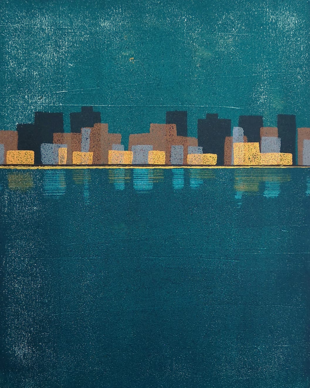 Hamish Macaulay, Looking Back Blue 2, 2022