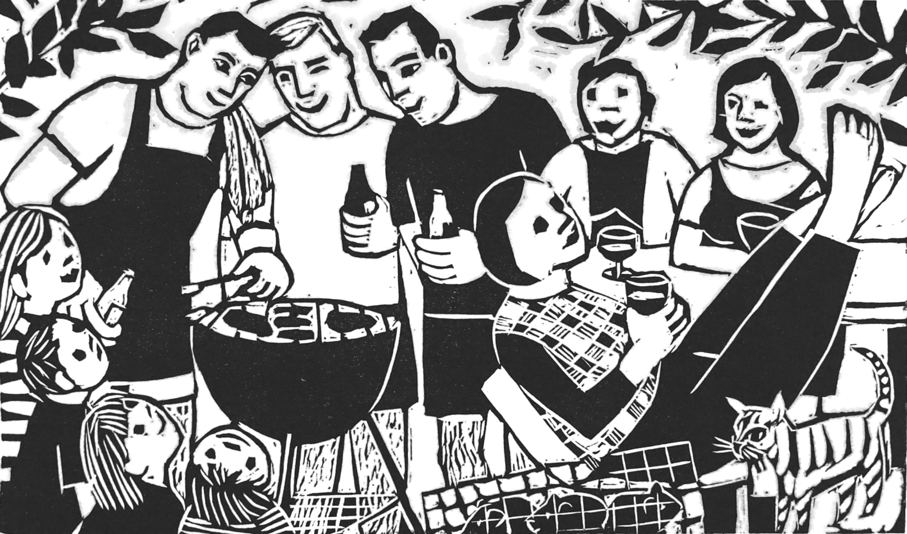 Anita Klein Studio Sale, Joe’s Barbecue (TP), 2024