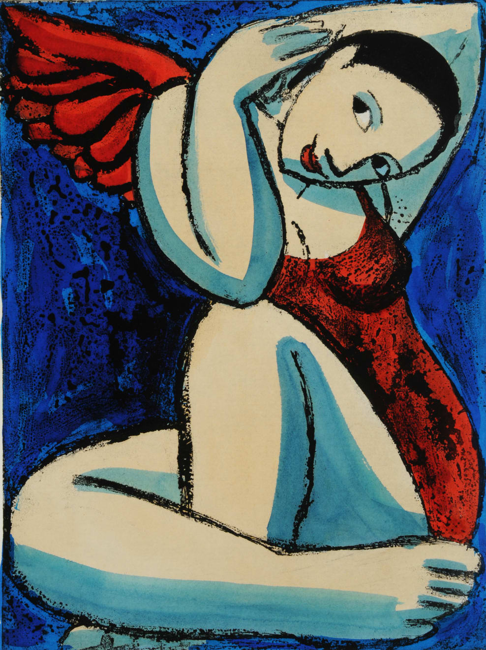 Anita Klein, Angel Doing her Hair, 2001