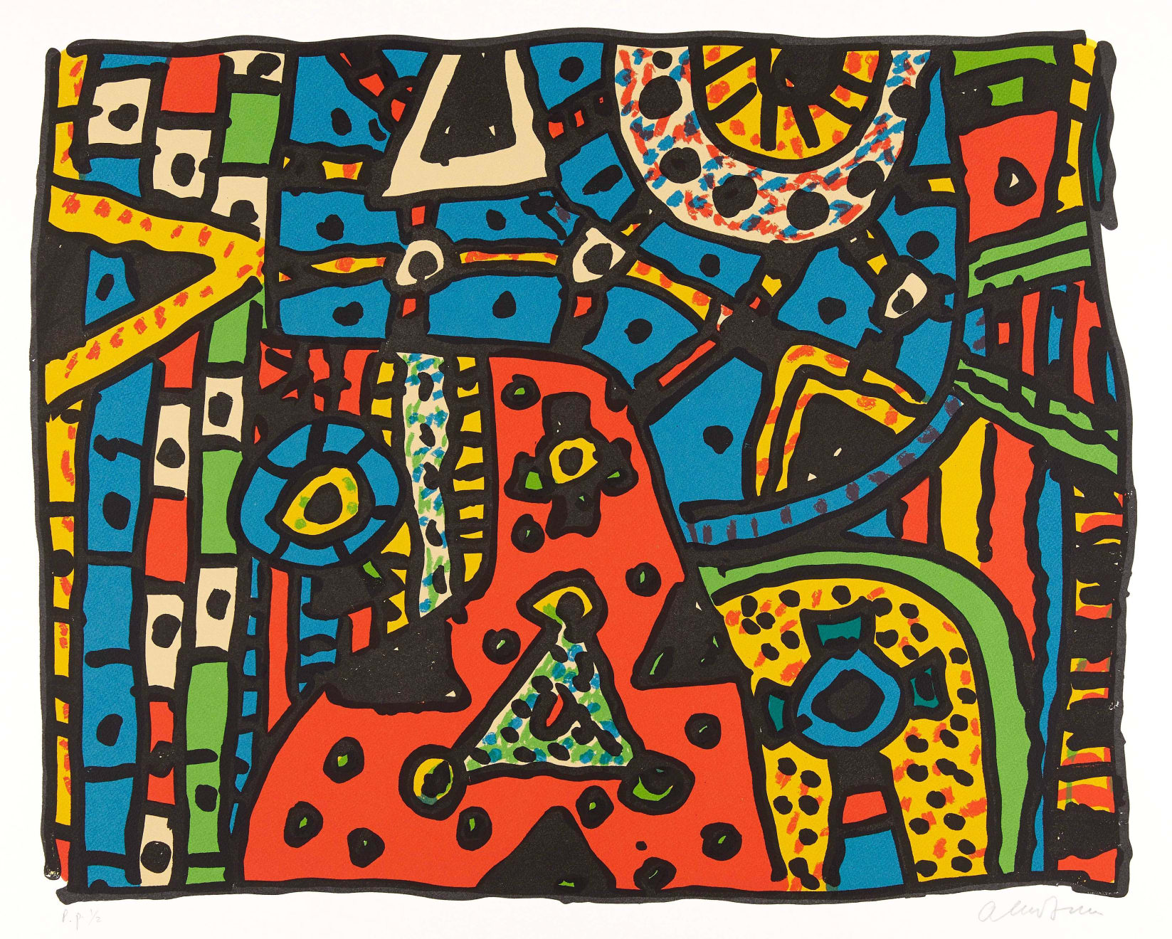 Alan Davie, Grangemouth Image, 2010