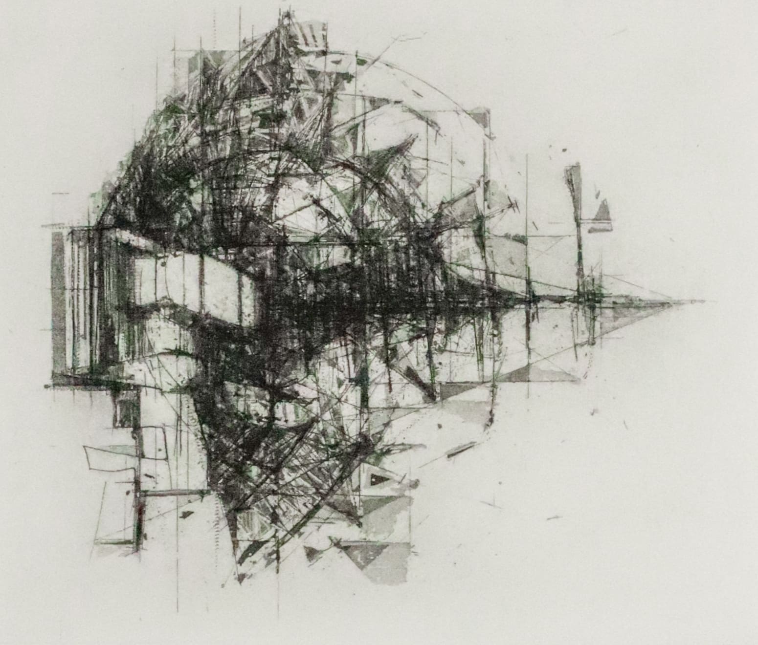 Ian Chamberlain, Sat Study II, 2017