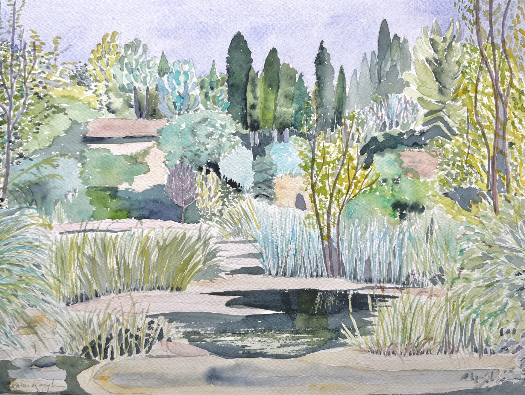 Karen Keogh, St Laurent, SW France
