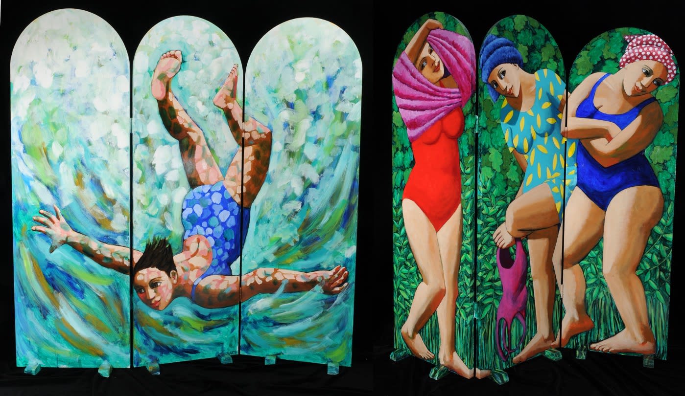 Christmas Secret Bid Auction 2024, LOT 133: Anita Klein - Wild Swimming, 2023