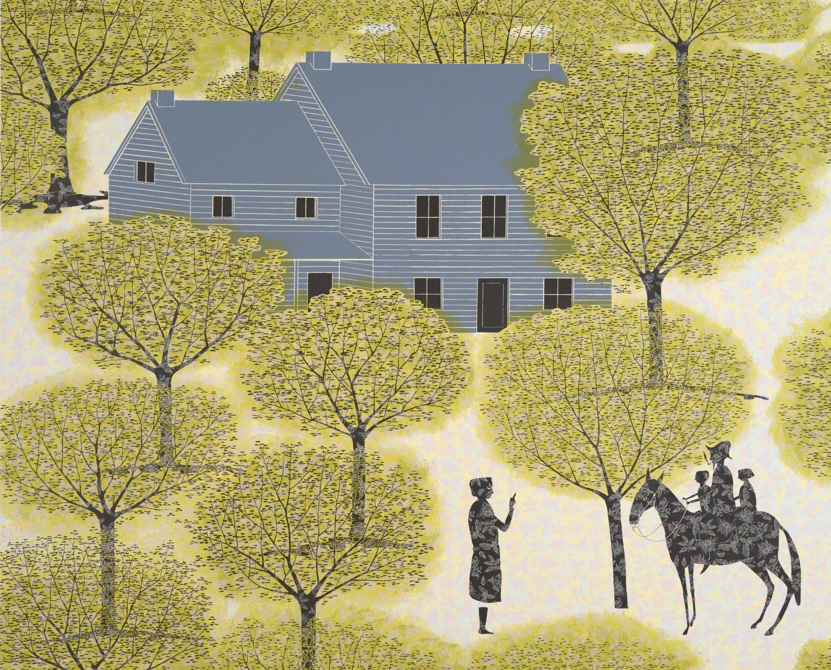 Dulwich College Secret Bid Auction 2025, Lot 29: Stephen Chambers - The Manners of the Americans, 2014