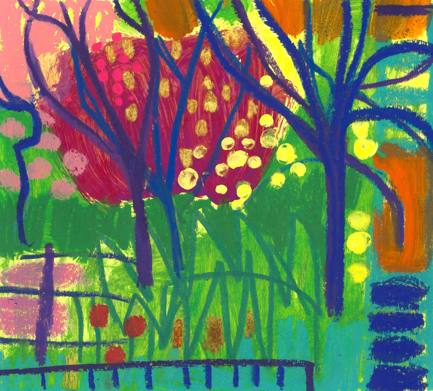 Nigel Swift, Italian Garden in April I, 2025