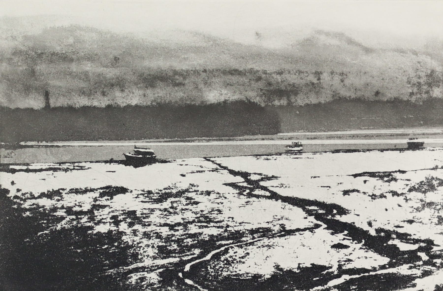 Norman Ackroyd, Stour Estuary, 2018