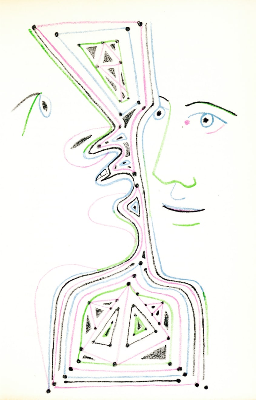 Jean Cocteau, From 'Les Chevaliers de la Table Ronde' (XIX), 1957