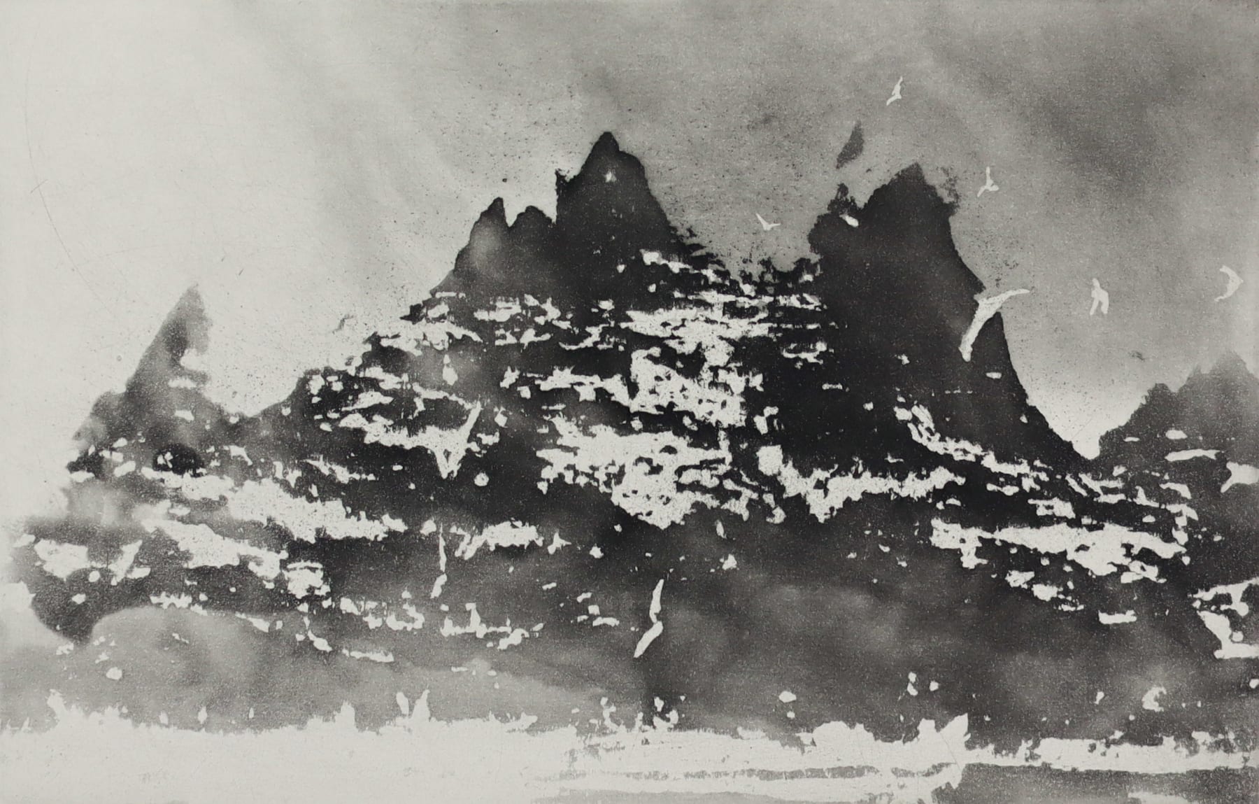 Norman Ackroyd, Little Skellig, 2018
