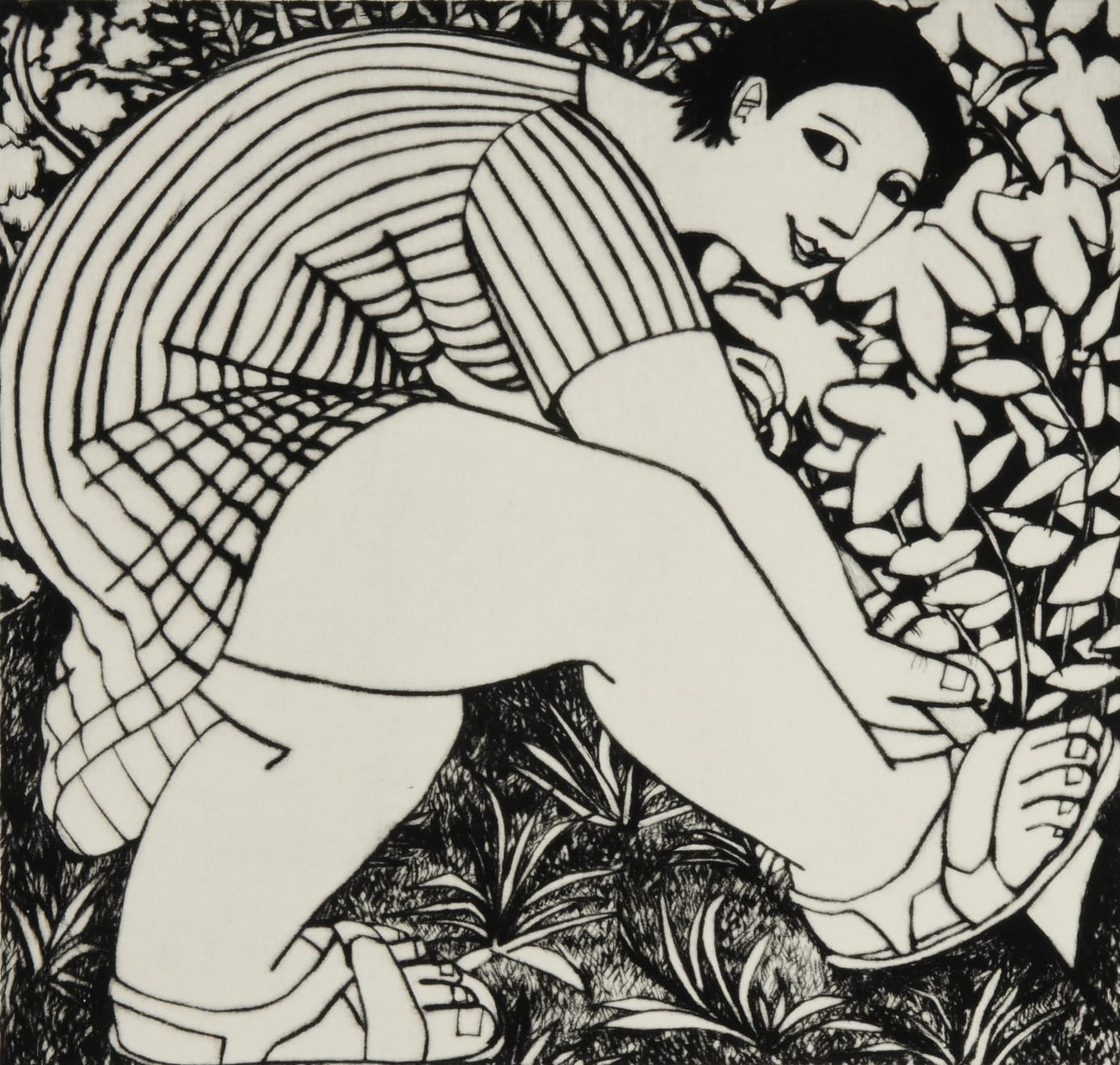 Anita Klein, Digging the Garden, 2002