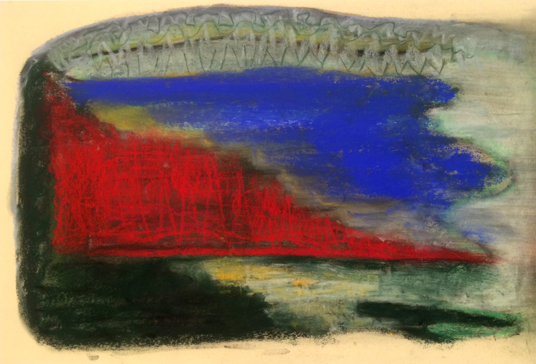 Barrington Tobin, Sonnets to Orpheus Pastel XII, 2019