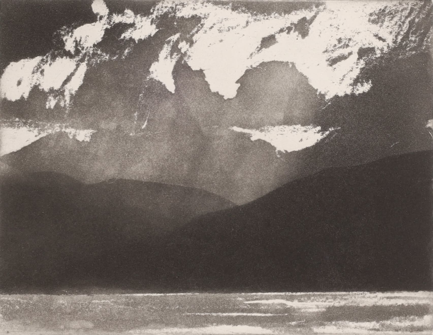 Norman Ackroyd, Letterewe Forest, 1991