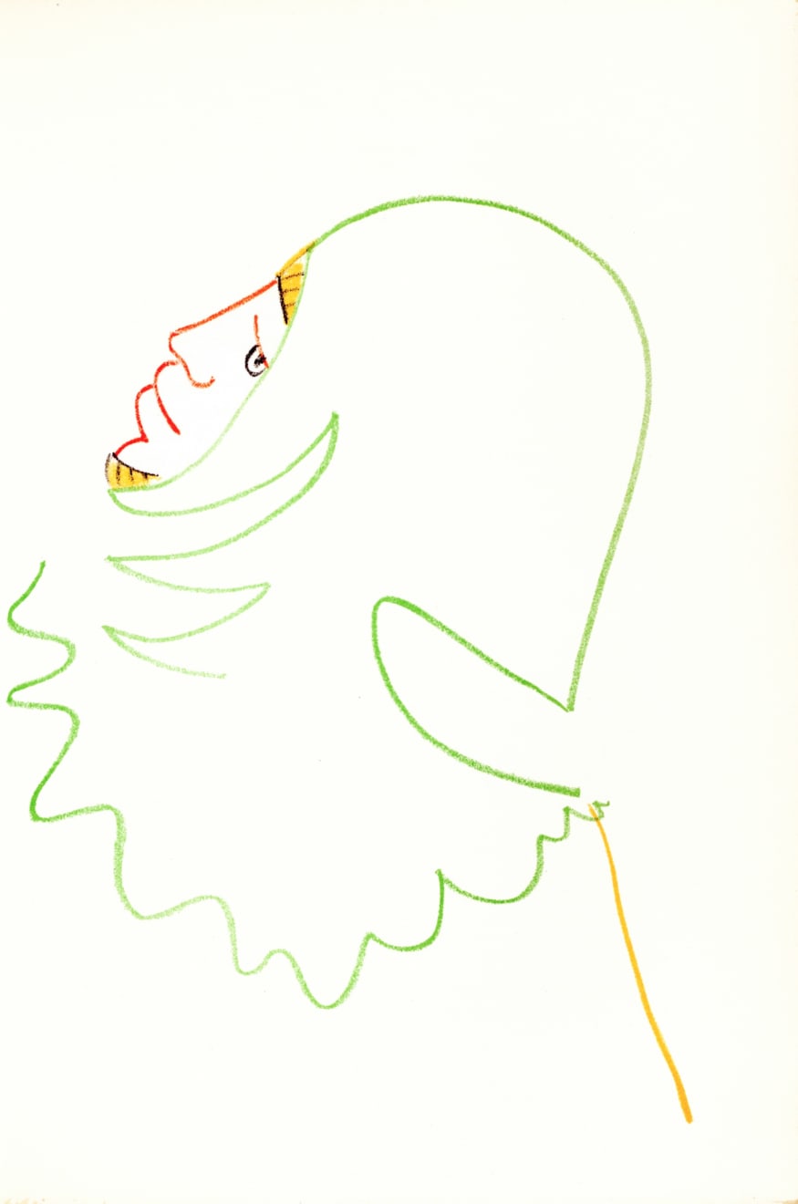 Jean Cocteau, From 'Les Chevaliers de la Table Ronde' (XVII), 1957