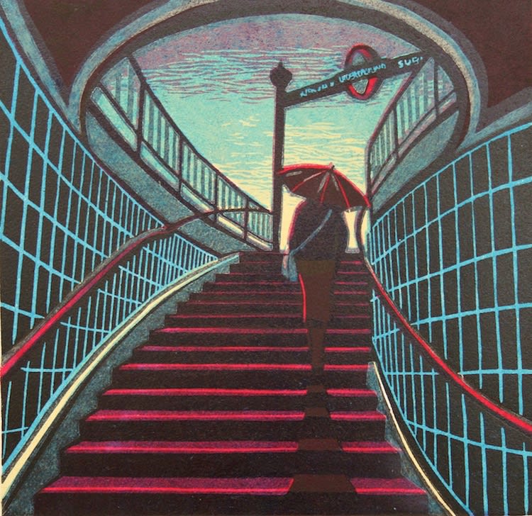 Gail Brodholt, Up with the Larks, 2012