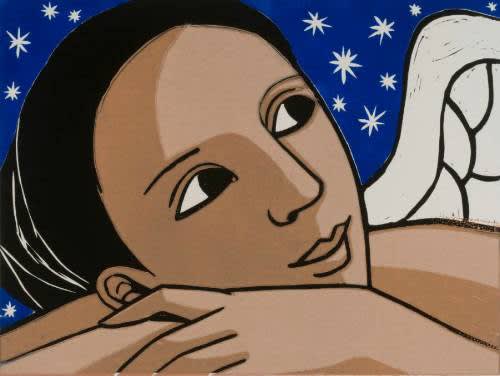 Anita Klein, Angel with Stars, 2011