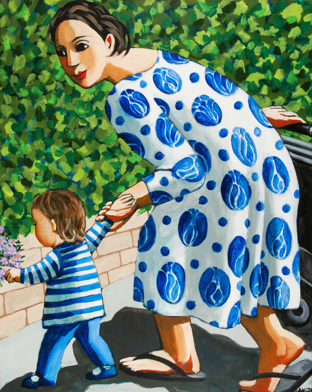 Anita Klein, Up the Hill, 2021