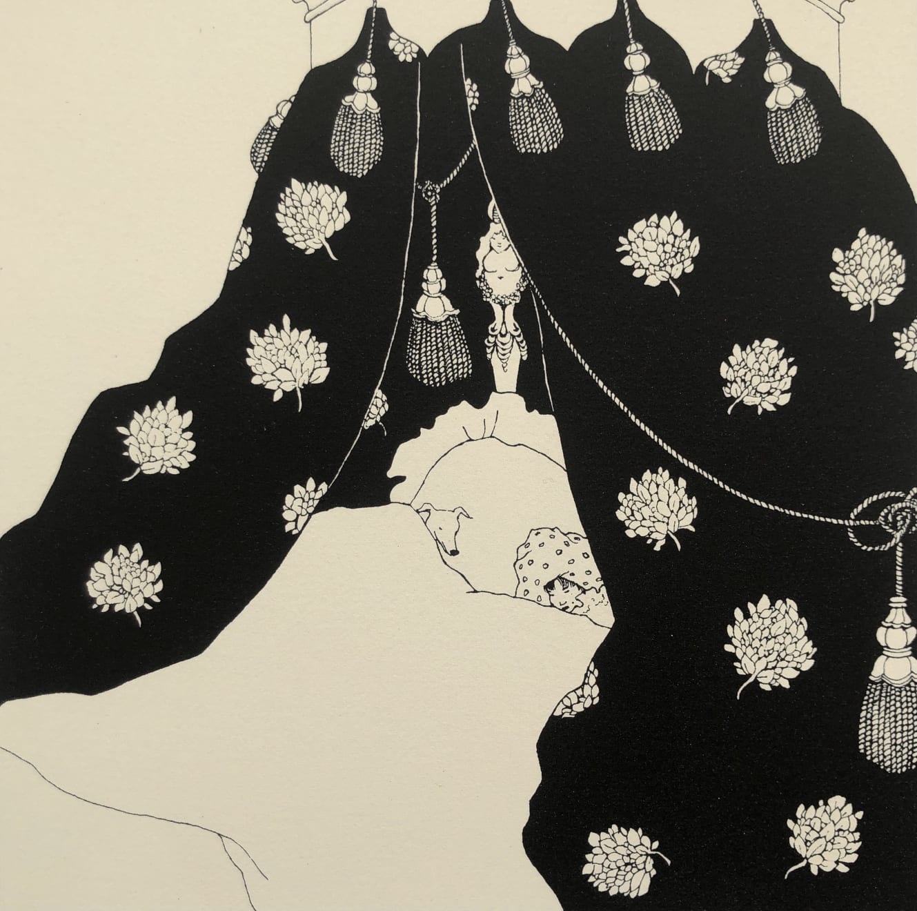 Mychael Barratt, Aubrey Beardsley's Dog, 2020