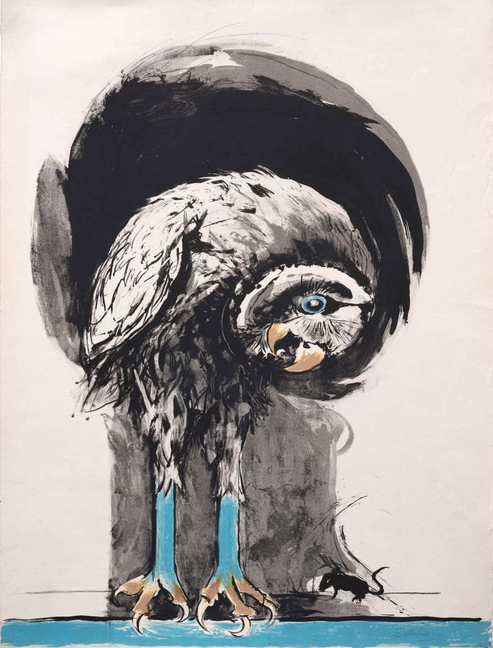 Graham Sutherland, Bird and Mouse, 1968