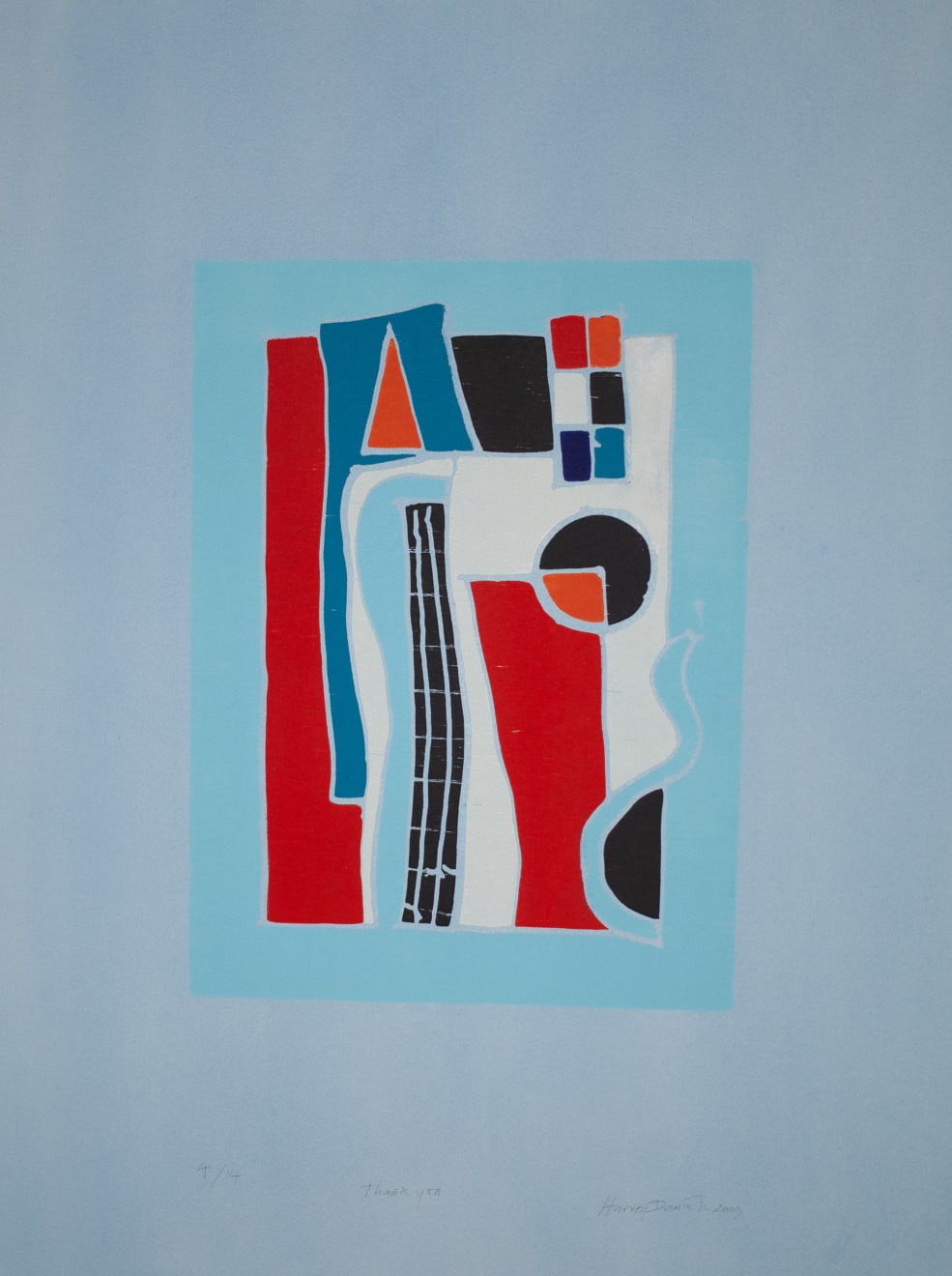 Harvey Daniels, Thank You, 2009