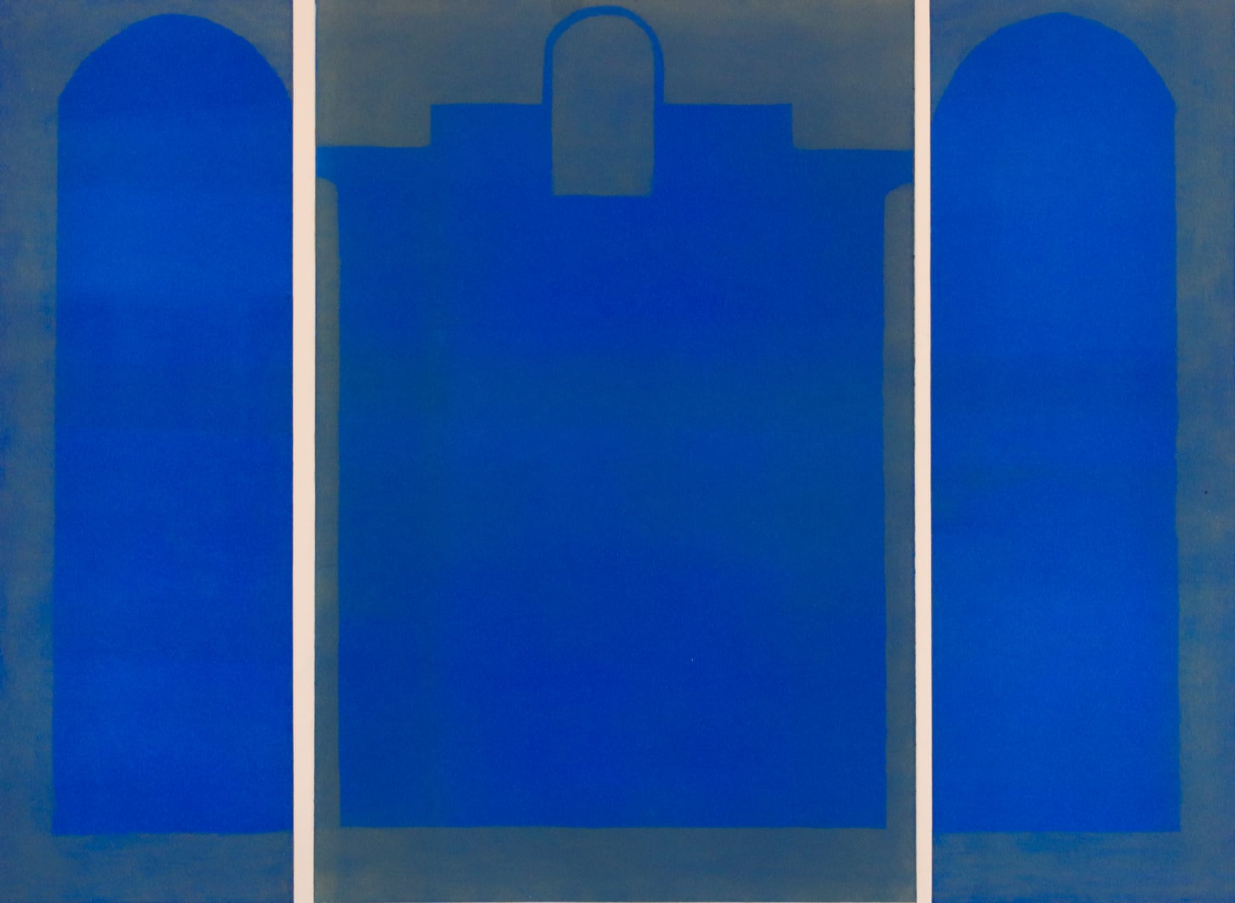 Christmas Secret Bid Auction 2025, LOT 19: Chloé Bocquet - Retable No 2 (Bleu), 2025