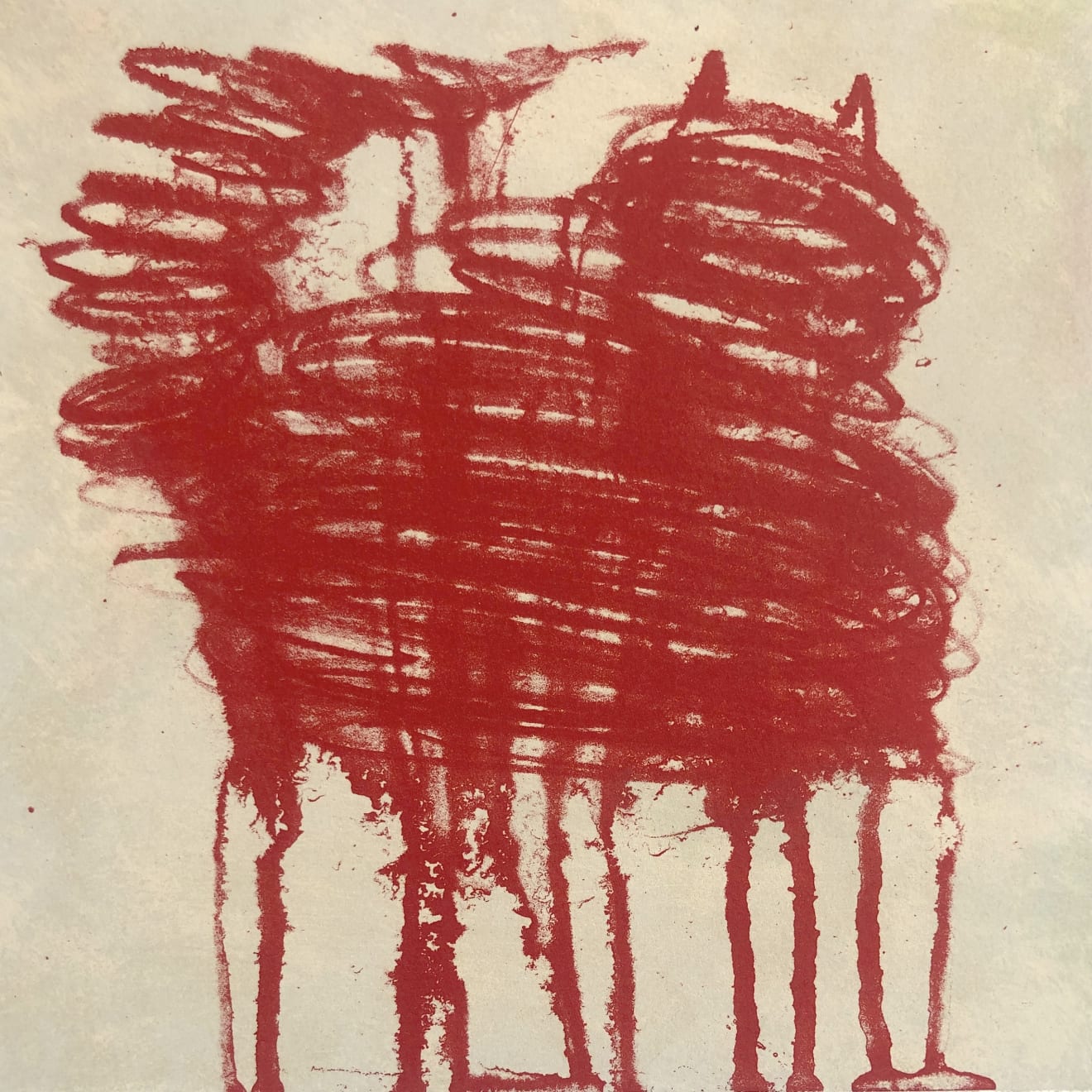 Mychael Barratt, Cy Twombly's Cat, 2022