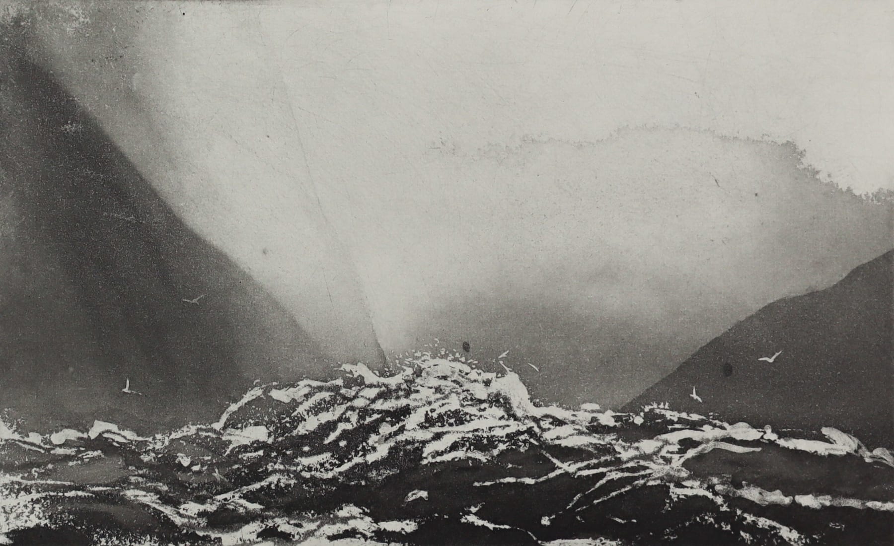 Norman Ackroyd, Soay Sound, 2018