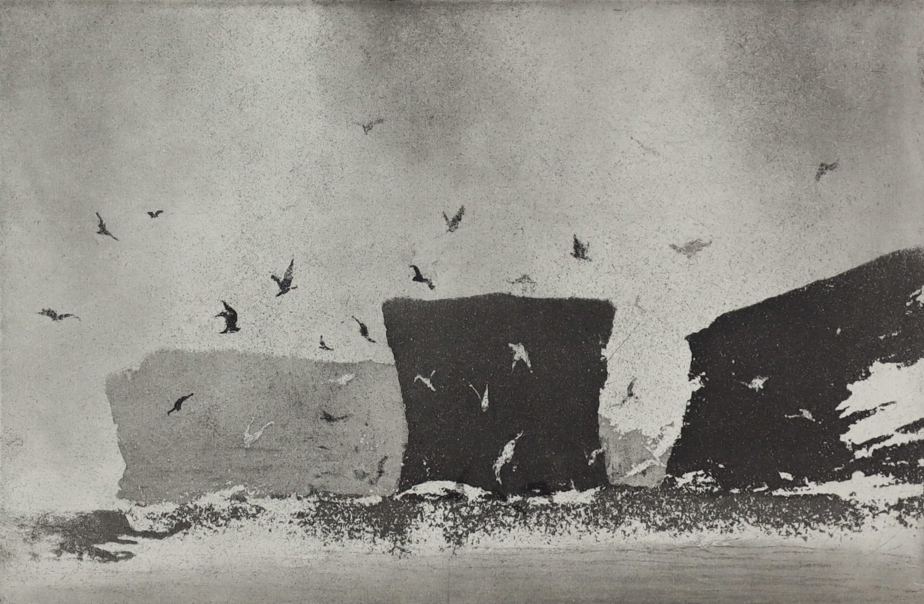 Norman Ackroyd, The Anvil-ness, 2018