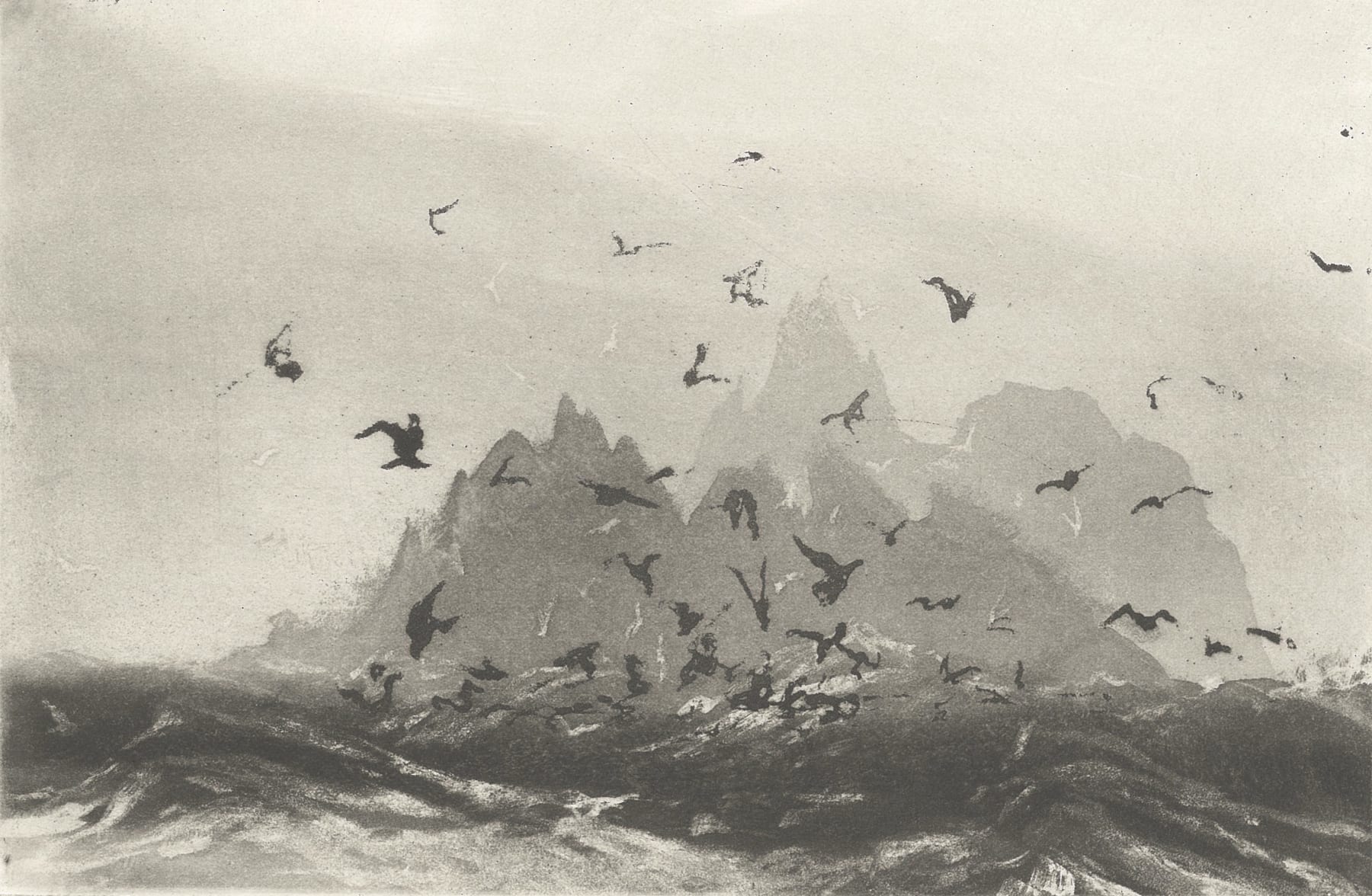 Norman Ackroyd, Skellig Revisited, 2016
