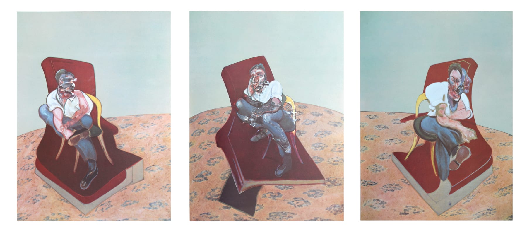 Francis Bacon, Portrait of Lucian Freud Triptych, 1966 Eames Fine Art