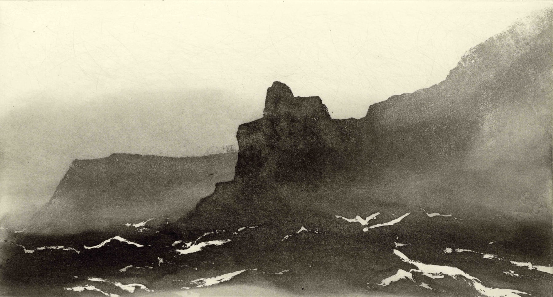 Norman Ackroyd, Old Nab, 2014