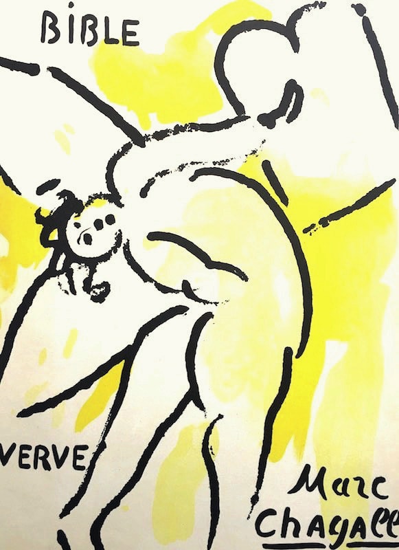 Summer Secret Bid Auction 2022, LOT 34: Marc Chagall - Bible (Title Page), 1956