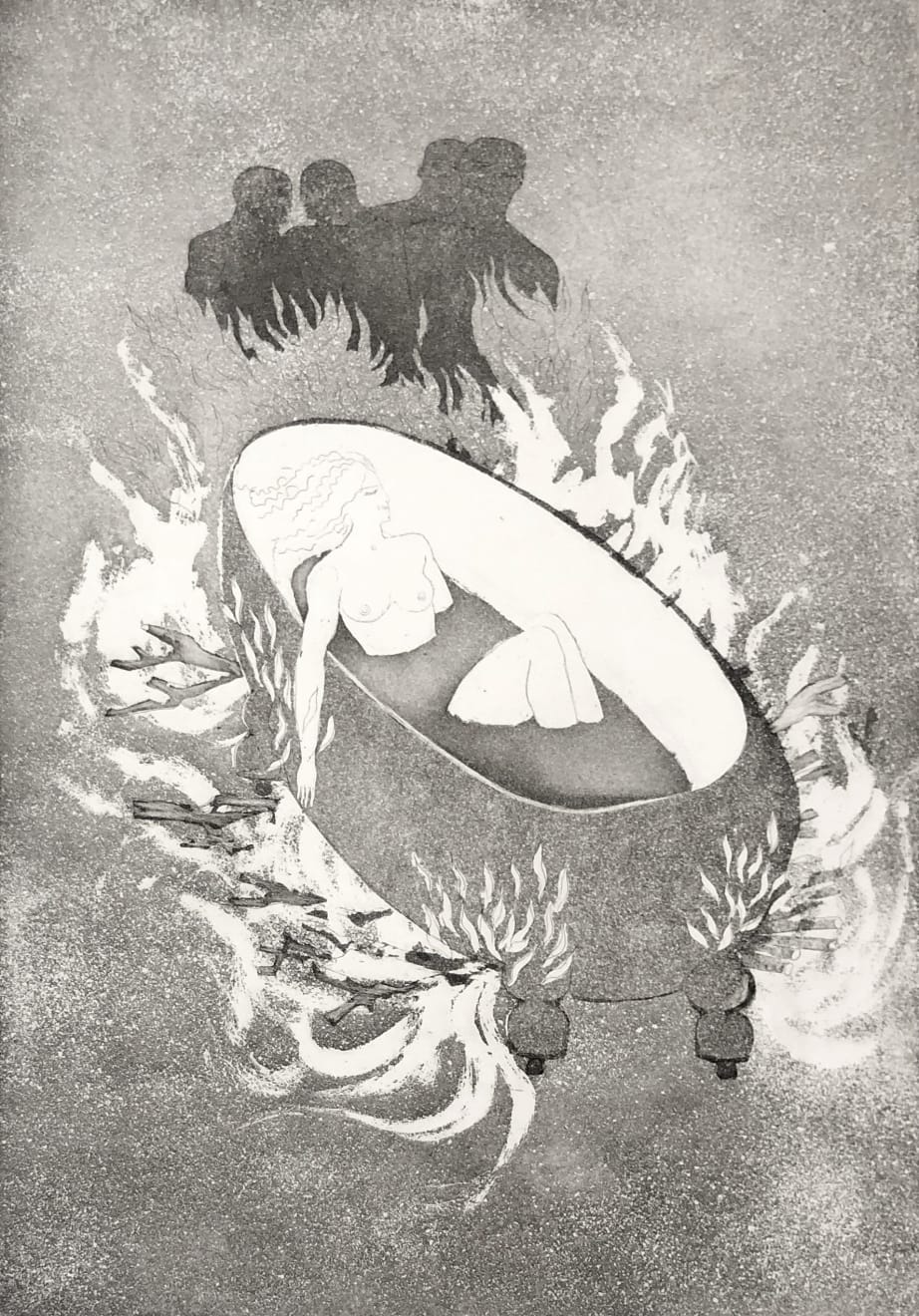 Elisabeth Frink, The Second Nun's Tale, 1972