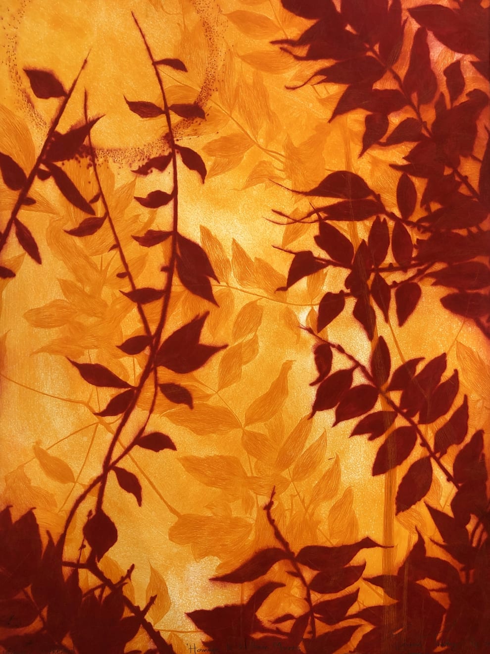 Edward Twohig, Homage to William Morris 4, 2022