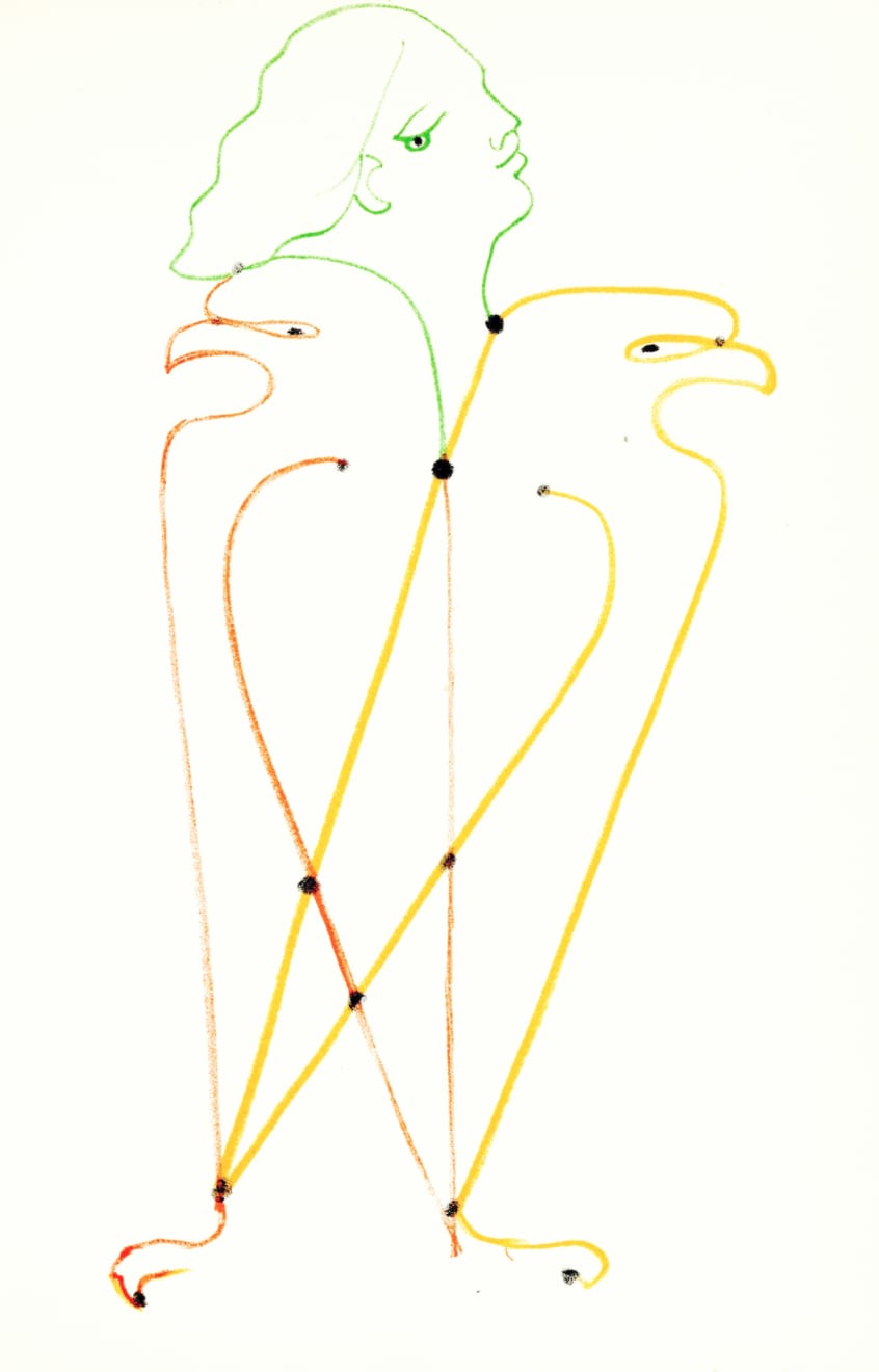 Jean Cocteau, From 'From L' Aigle a Deux Têtes' (XXX), 1957