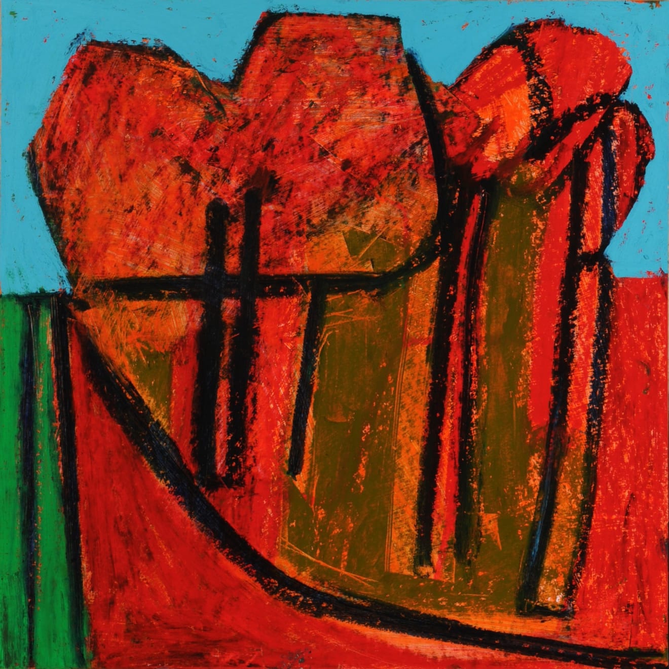 Nigel Swift, Desert Trees, 2024