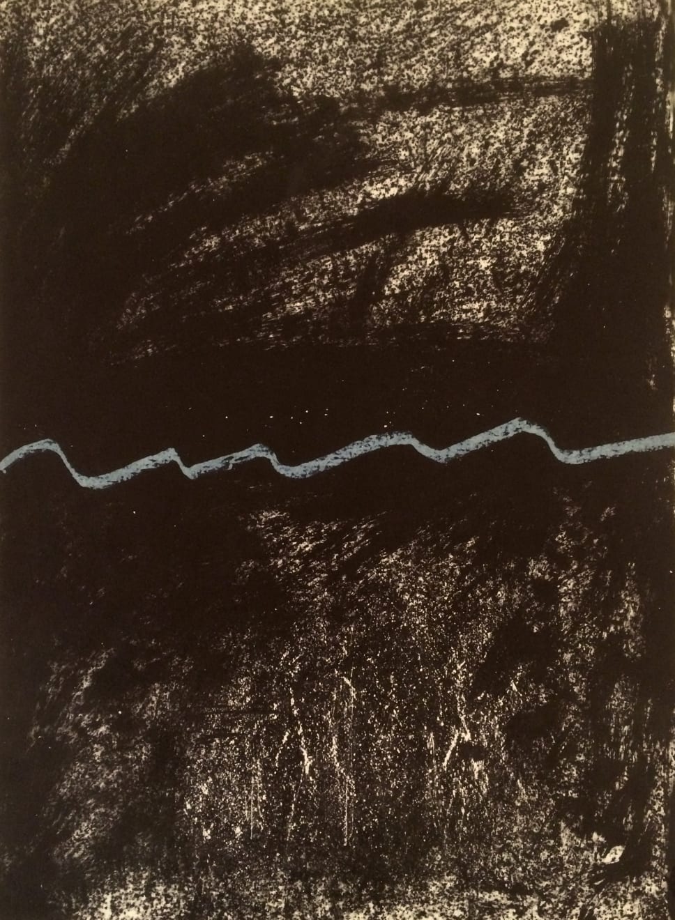 Christmas Auction 2021, LOT 165: Antoni Tàpies - Plate I from ‘Derrière le Miroir - Tàpies’, 1968