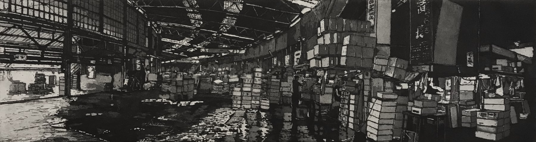 Austin Cole, Tokyo Fishmarket Warehouse, 2017