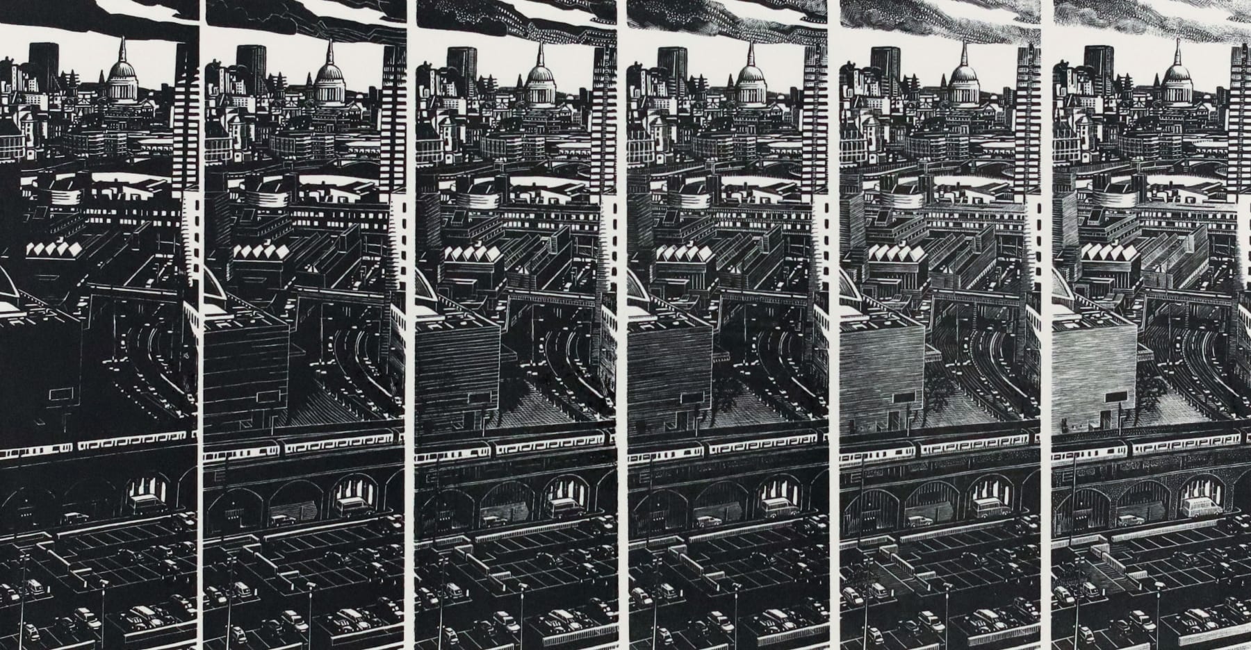 Anne Desmet, Six Snapshots of St Paul’s, 2002