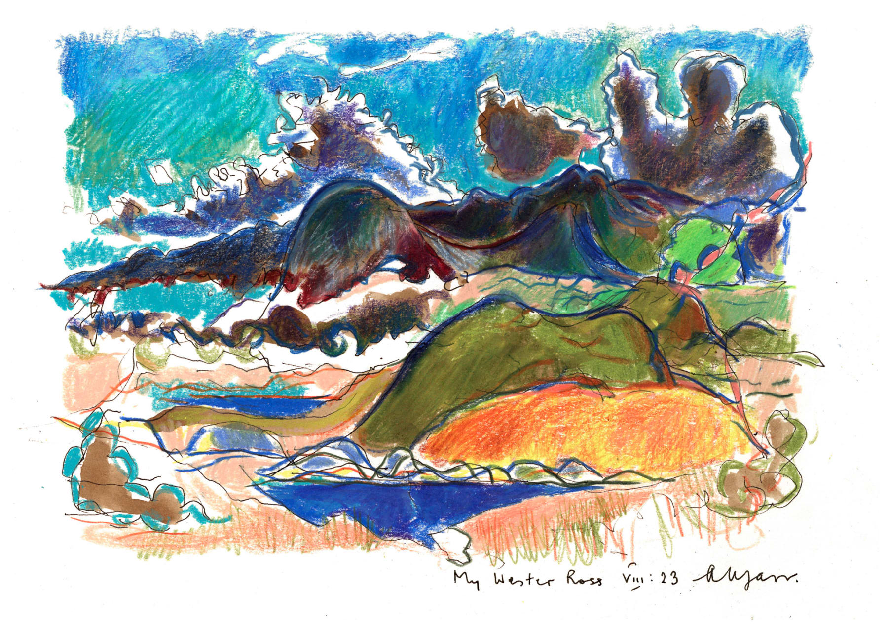 Andrew Marr, My Wester Ross VIII:23, 2023