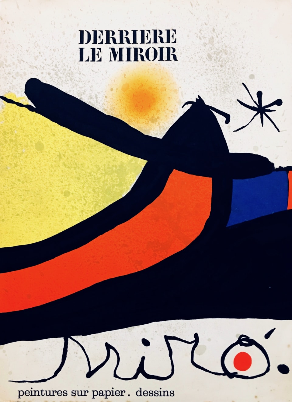 Joan Miró, From 'Derrière le Miroir - Miró: Peintures sur Papier; Dessins' , 1971