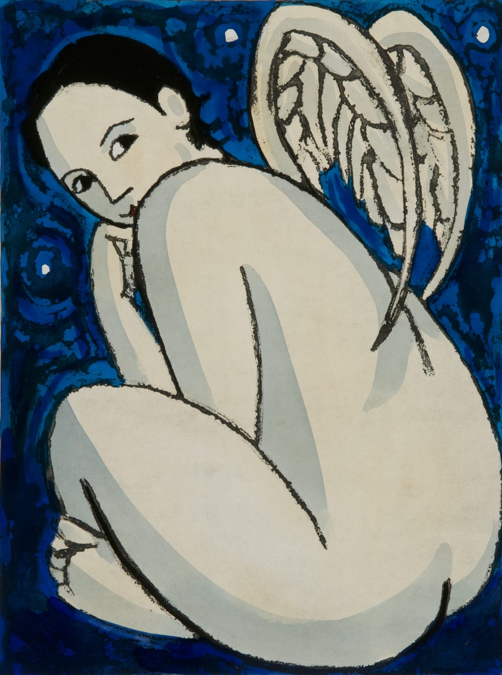 Anita Klein, Naked Angel Thinking, 2004