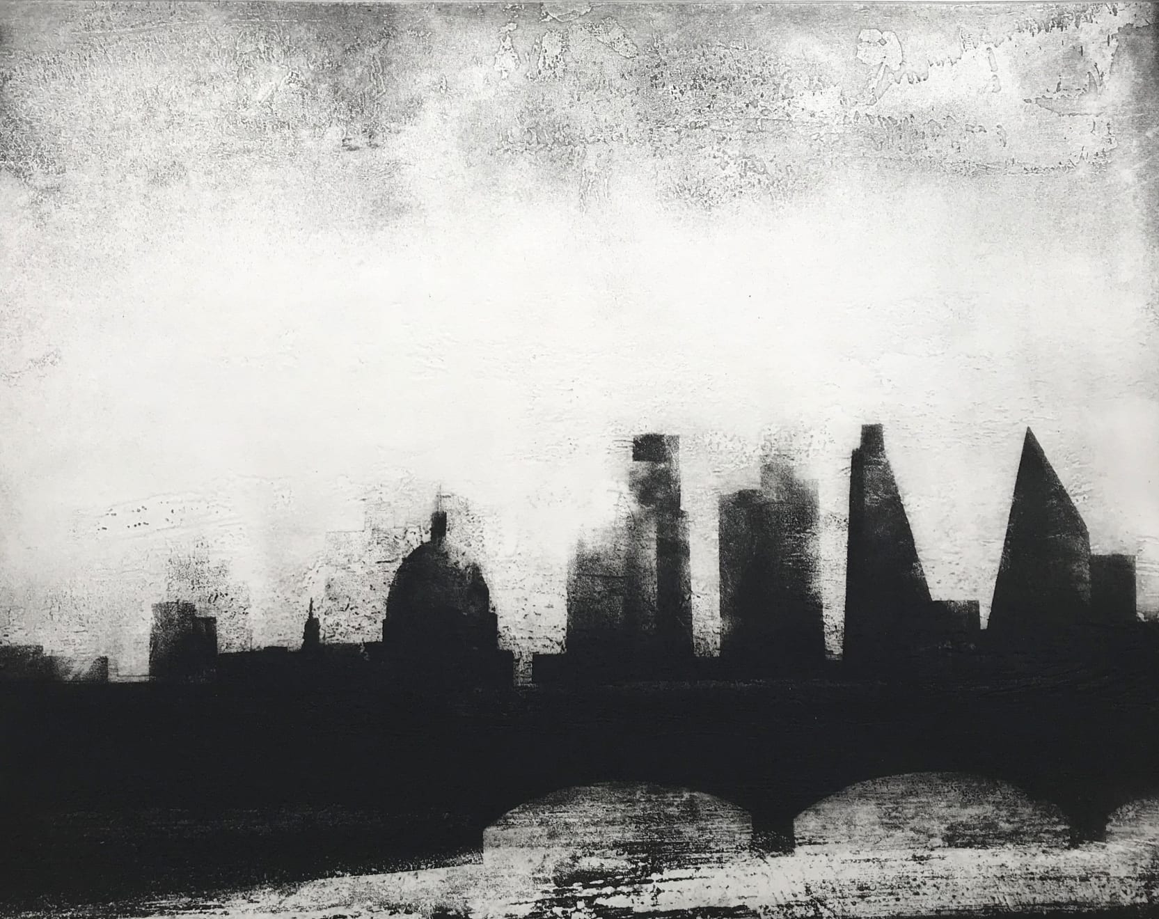 Jason Hicklin, The Thames. Blackfriars Bridge, 2019